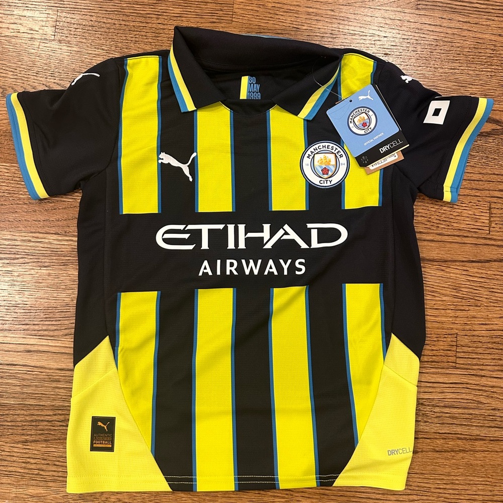 Kids HAALAND Manchester City Jersey and Shorts